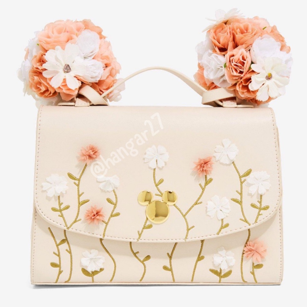 Minnie Floral Loungefly Handbag